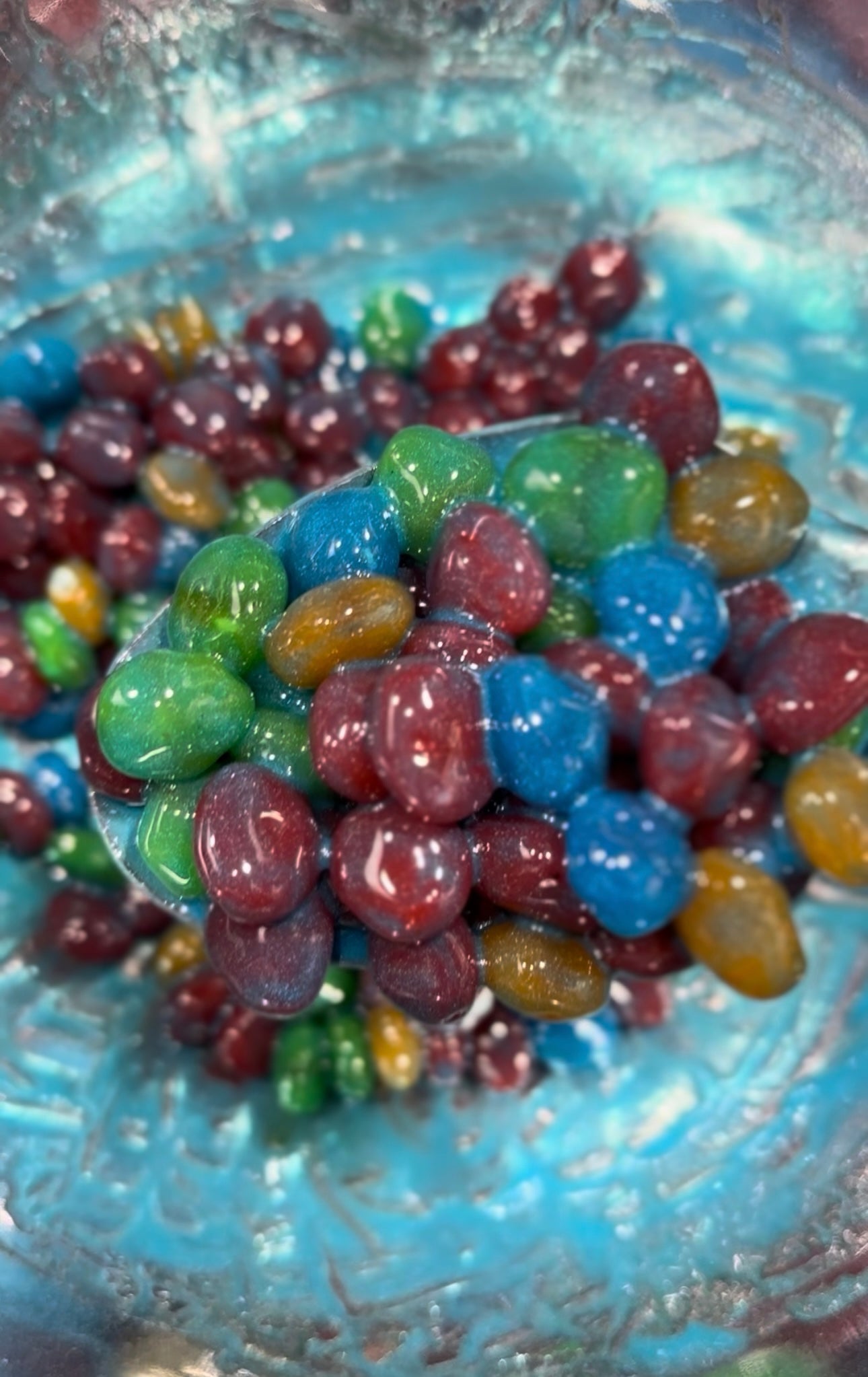 SOUR BLUE RASPBERRY GUSHERS ๐๐โ๐ฉ