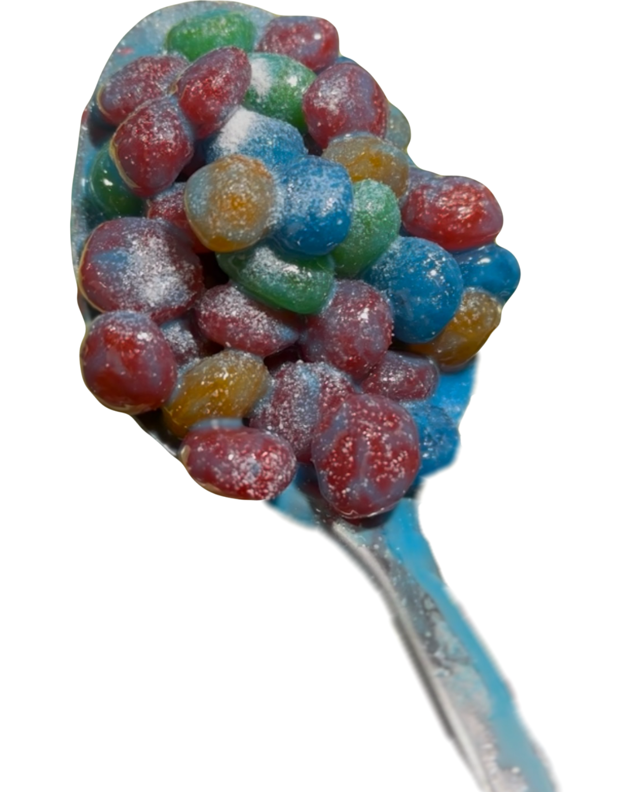 SOUR BLUE RASPBERRY GUSHERS ๐๐โ๐ฉ